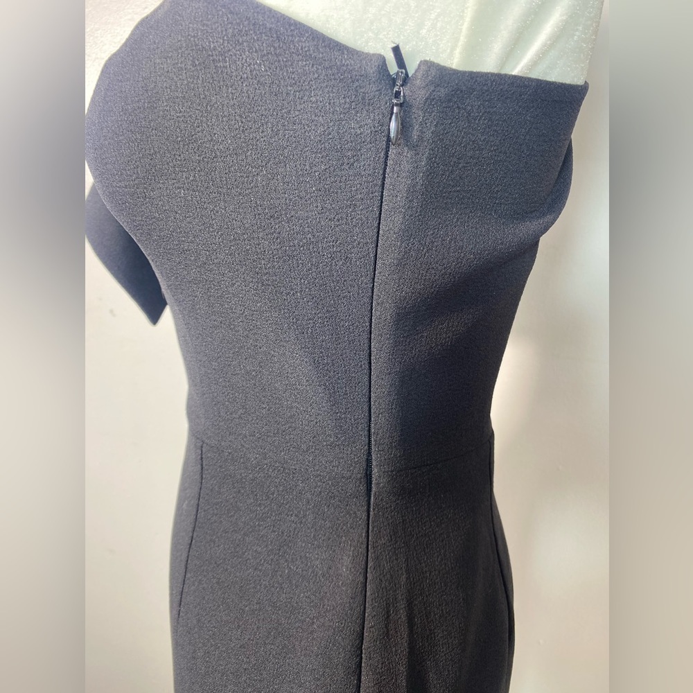 NWT Dress the Population-Tiffany One-Shoulder Midi Dress Size Small - Picture 4 of 5